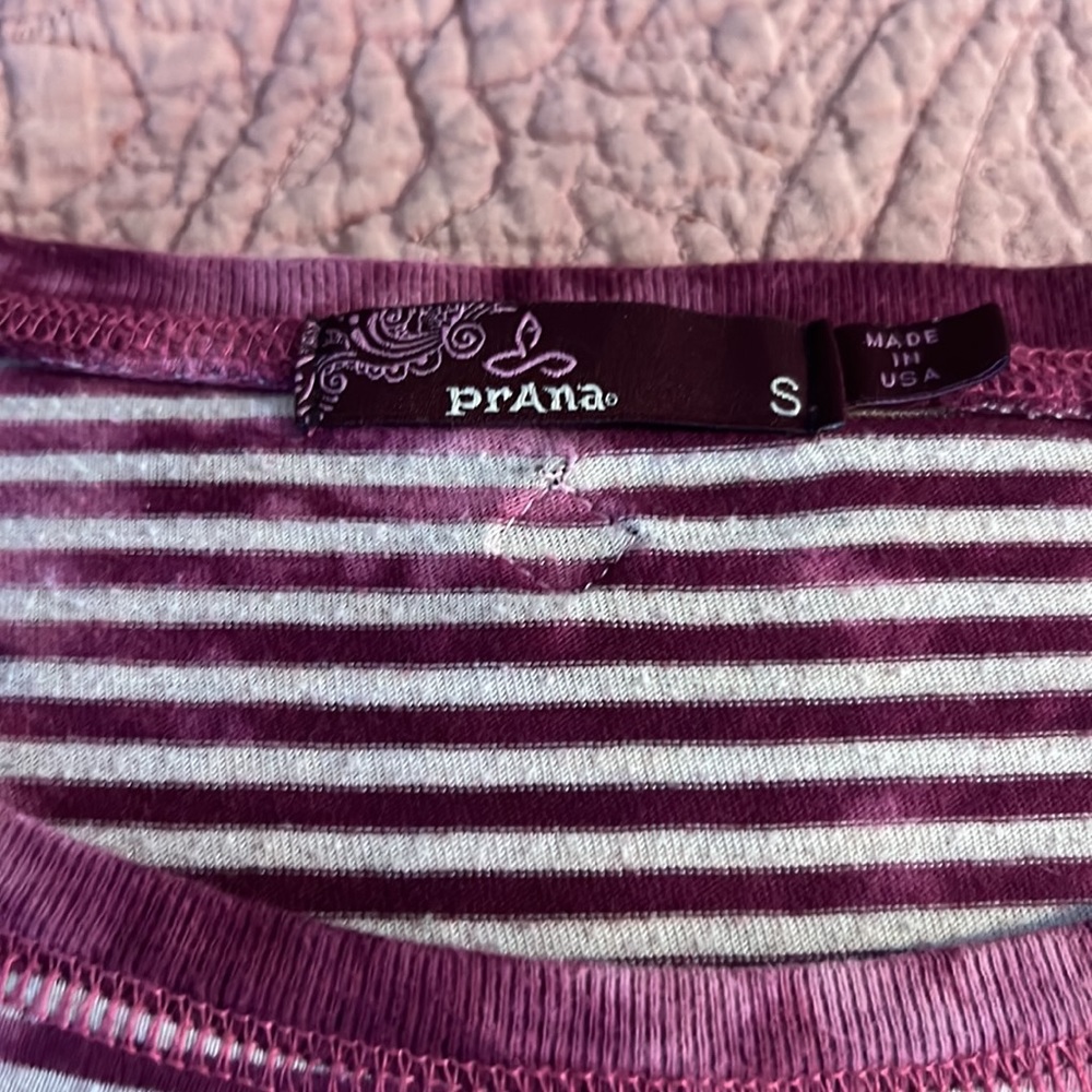 Prana long sleeve top size S
